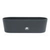 Plastic "Flower Box Black, black