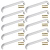 ZADAFINA 10 Pcs Handle Handle Cupboard Cabinet Pull Door Handle