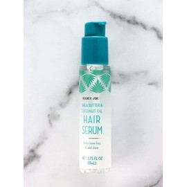 Trader Joe's Shea Butter & Coconut Oil Hair Serum Tame Frizz Add Shine 2.75 oz