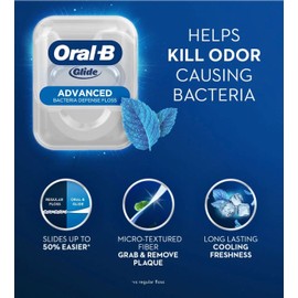 Oral-B 6 Pack Oral B Glide  Floss Advanced Floss ( total 288.7  YD )  ( 264 Meters )
