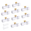 homenote 10 Pack Brass Misting Nozzles for Outdoor Cooling System,