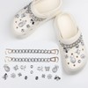 18PCS Crocs Charms Bling, Sparkly Accessories with Rhinestone Decorations, Crystal