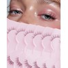Half Lashes Natural Wispy False Eyelashes Half Eyelashes Clear Band