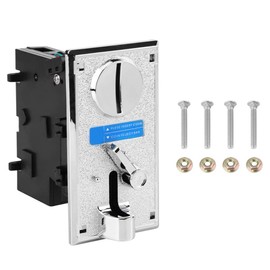 Yuecoom Coin Acceptor, Advanced Electronic CPU Coin Selector, Comparable Roll Down Coin Mech Acceptor Sorter for Arcade Game Vending Machine