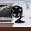 Gazeled Clip on Fan Battery Operated, 360° Rotation, with 8