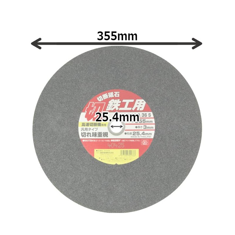SK11 Cutting Wheel for High Speed Cutting Machines For Ironworking,