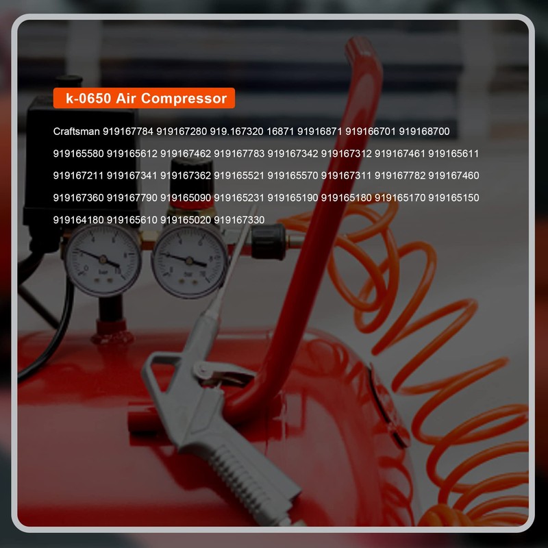 Thaekuns K-0650 Air Compressor Cylinder Sleeve and Compression Ring Kit,