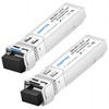 1 Pair 10G SFP+ Bidi Transceivers, 10gbe SFP LC Single-Mode