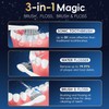 Electric Toothbrush with Water Flosser Combo in One, Professional Flossing