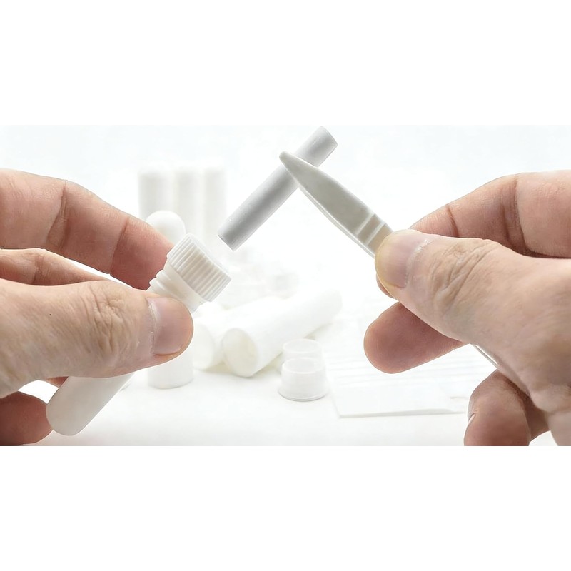 ZIOJOVK 110Pcs Essential Oil Inhaler Replacement Wicks Kit
