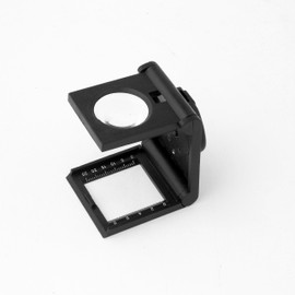 5X Lens Illuminated Linen Tester 5X Magnifier, 5X LED Linen Tester