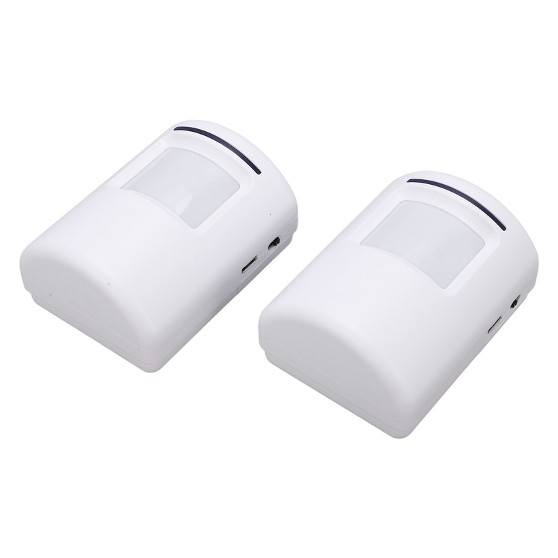 Wireless Doorbell Alarm Motion Sensor Detector Alert with 2 Sensor