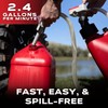 EZ-POUR Automatic Fuel Transfer Pump Battery Powered - with Auto-Stop