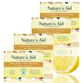 Bar Soap Multi-Pack of 4 - Charcoal & Sweet Orange (Lemon & Ginger)