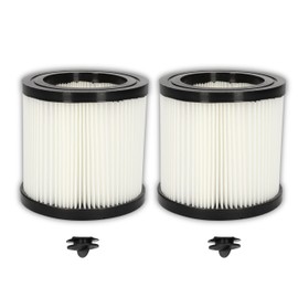 2 x Filters Compatible with Kärcher WD3 Premium, WD2, WD 3 P, MV2, MV 3, A2054, etc. Alternative to Original 6.414-552.0, 6.414-772.0, 6.414-547.0