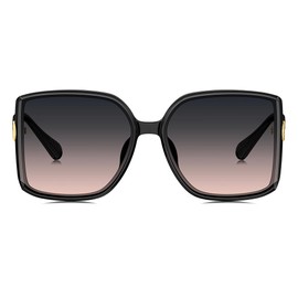 BOLON Women Square Oversized Wrap-around Trendy Sunglasses BL5083 Westminster 59mm, Exclusive Eyewear Brand of EssilorLuxottica