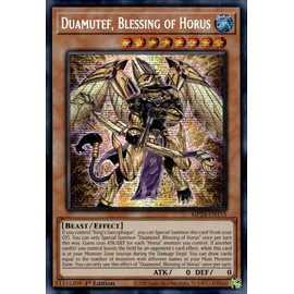 Duamutef, Blessing of Horus - MP24-EN115 - Prismatic Secret Rare - 1st Edition