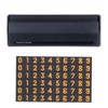 Car Temporary Parking Sign Stable Structure Environmentally Friendly Small Compact