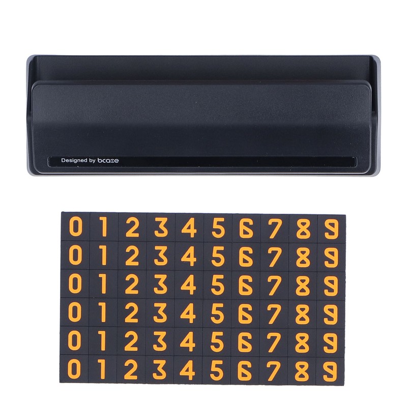 Car Temporary Parking Sign Stable Structure Environmentally Friendly Small Compact