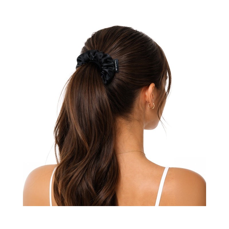 Casa Della Silk Grande Mulberry Silk Scrunchies x3 – Large