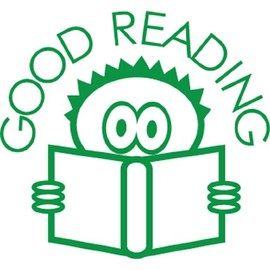 "Good reading" Self inking teacher reward stamp X12147