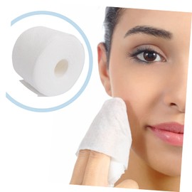 Baluue 1Pc Portable Cotton Facial Towel Disposable Makeup Remover for Deep Cleaning Skin Friendly Washcloth for Travel Home Use Multifunctional Household Tool