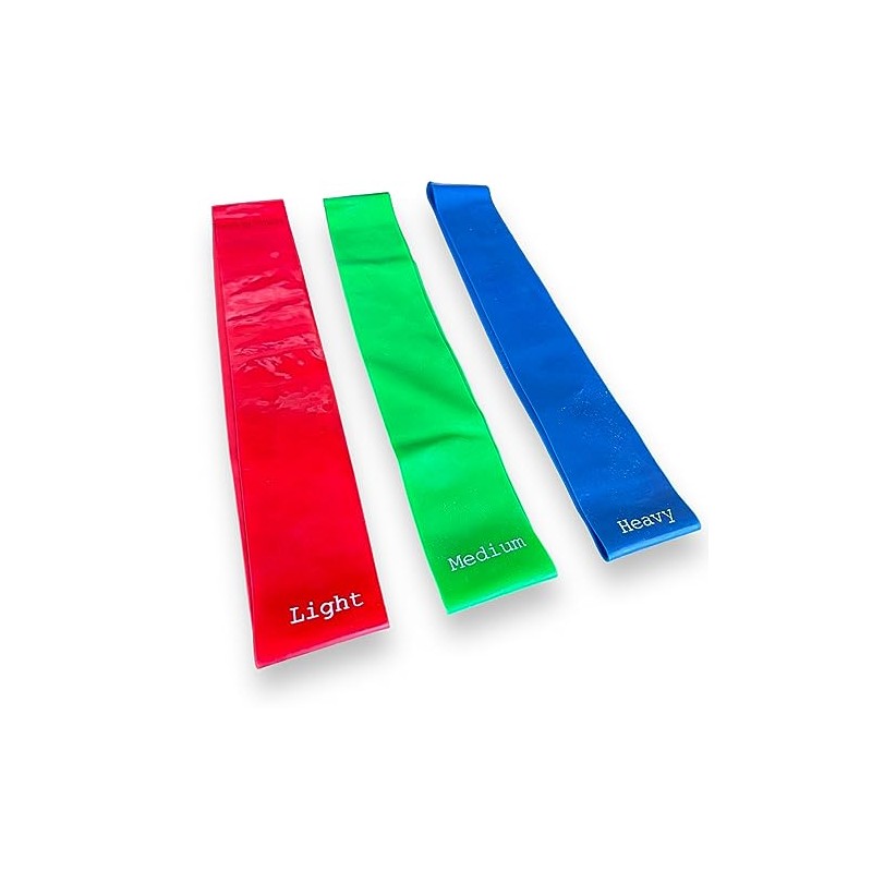 Pro Resistance Loop Exercise Bands - Set of 3