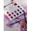 Van Gogh Watercolor Paint Set, Plastic Pocketbox, 12-Half Pan Pinks