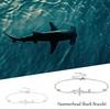 YAFEINI Hammerhead Shark Bracelet 925 Sterling Silver Shark Bracelet Jewelry