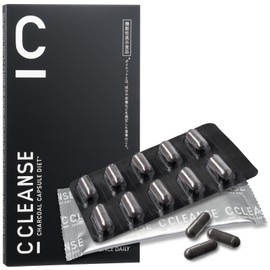 【機能性表示食品】C CLEANSE シークレンズ 10粒包 チャコール ダイエットサプリ ブラックジンジャー カプセル