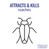 TERRO T500 Indoor Multi-Surface Roach Bait Stations - Indoor Cockroach