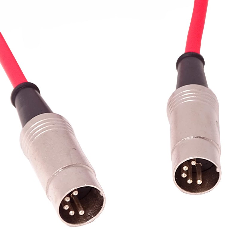 keepdrum MIDI-001 Midi cable 4m Red