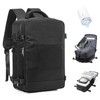 WEFLIER Vacuum Backpack Travel,Backspace Backpack With Vacuum Pump,Flight Approved 18x14x8