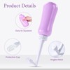 Portable Bidet Travel Large Capacity 450ml(15oz) Personal Toilet Handheld Purple