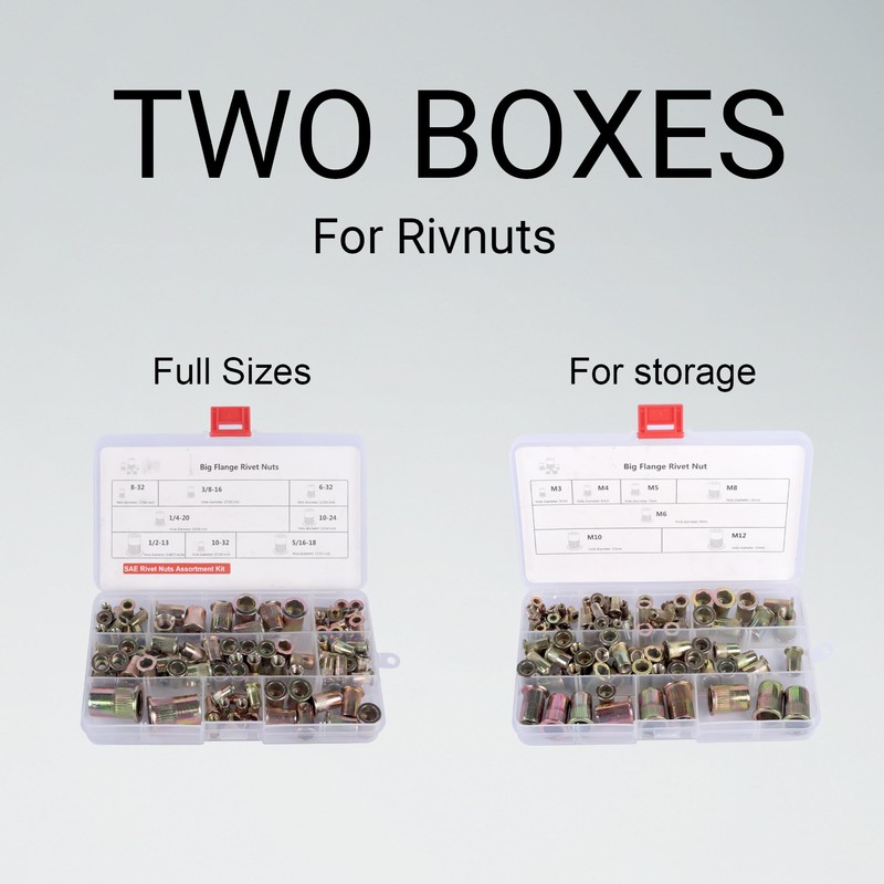 BEETOW Professional Rivet Nut Tool Kit – 16'' Rivnut Gun