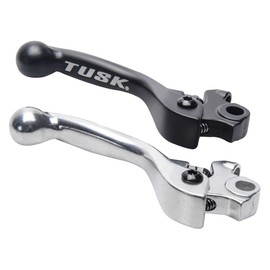 Tusk Brake Lever Rear Polished Compatible with Yamaha PW50 YZinger 1981-2025