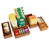 Seville Classics Bamboo Wood Storage Bins Organizer Boxes for Kitchen