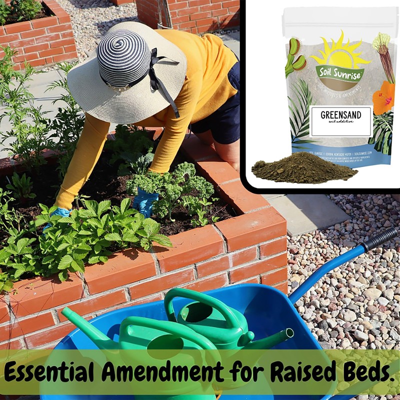 Soil Sunrise Greensand Soil Additive (5 Pounds) Special Container Gardening