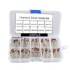 Zener Diodes Kit, 1W Power Diode Assorted Assortment Box Kit
