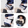 Emoca Bicycle Thermal Gloves, Steering Wheel Cover, Light Gray