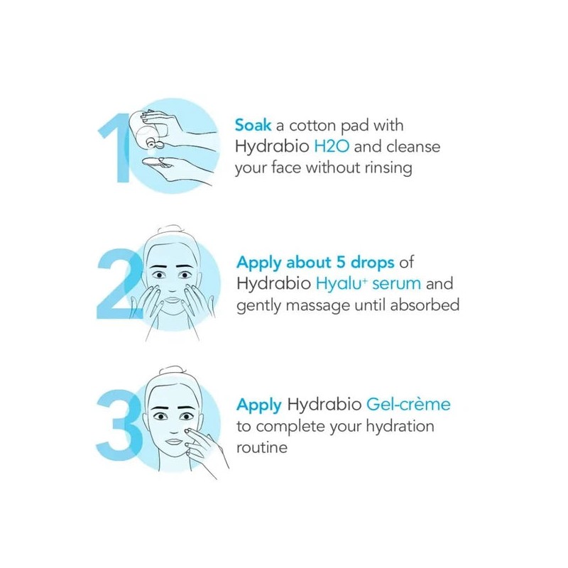 Bioderma Hydrabio Hyalu+ Hydrating Plumping Serum 30ml