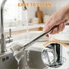 Meat Masher, Stainless Steel Ground Beef Masher 10.8Inch Potato Chopper