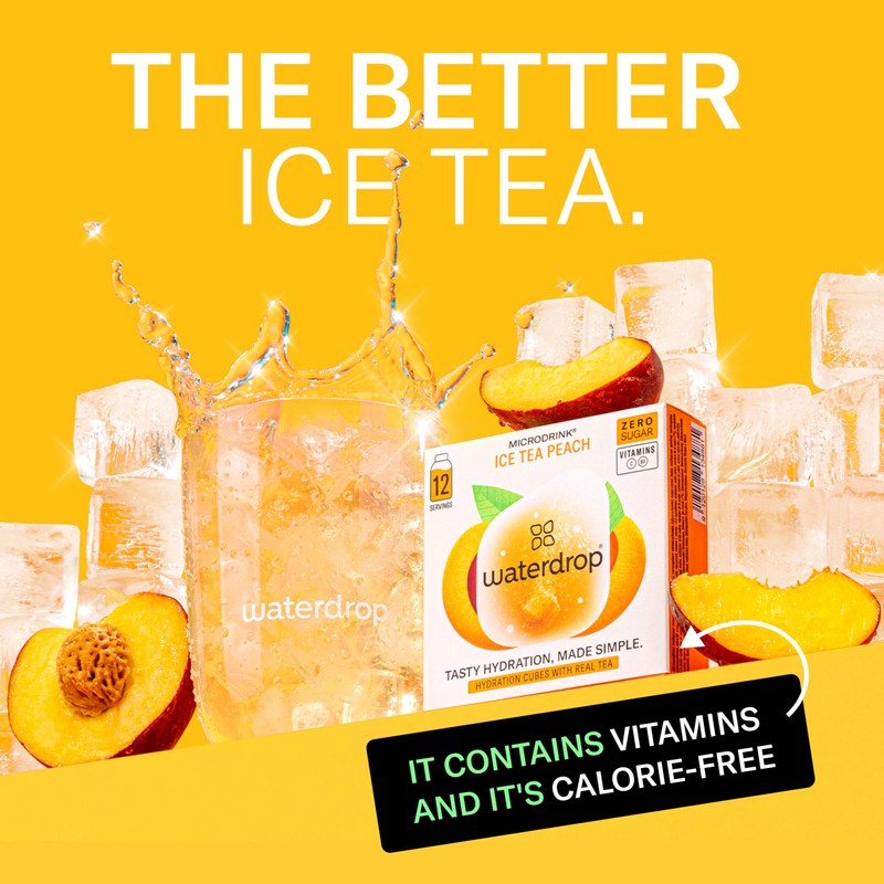 waterdrop® Microdrink ice Tea Set - 36 Drops Cubes, Zero