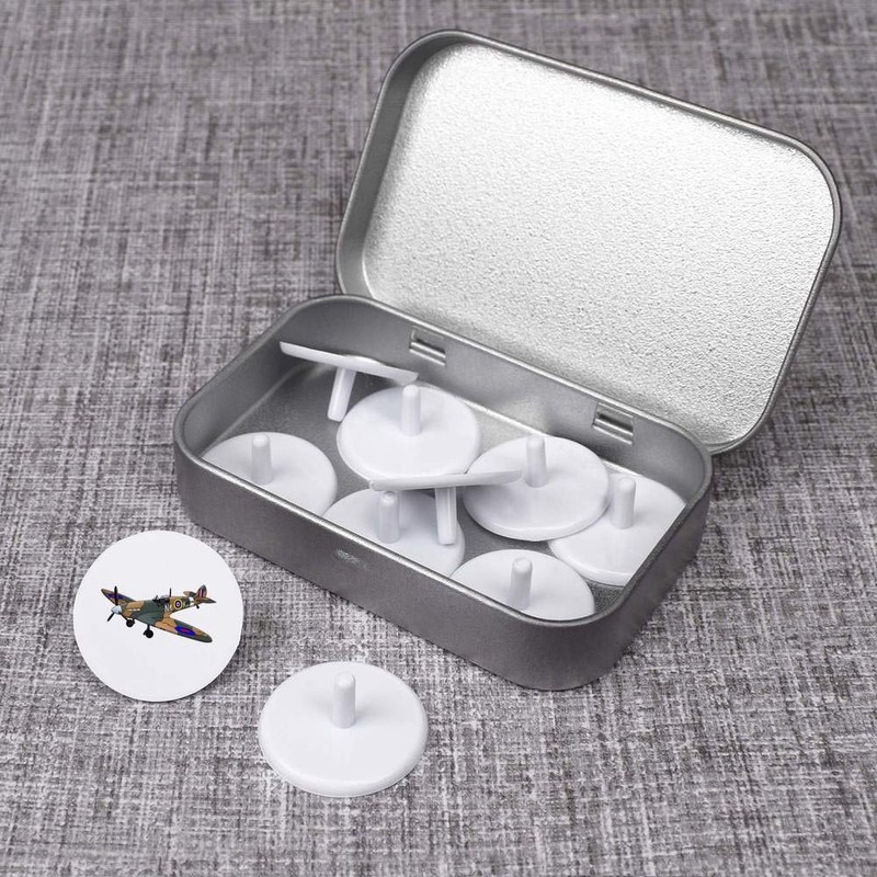 Azeeda 'WW2 Spitfire Plane' Golf Markers Gift Set (GO00032434)