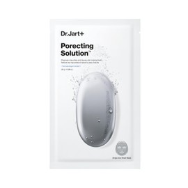 Dr.Jart+ Dermask Porecting Solution Face Mask - Maschera Viso in Tessuto al Carbone per Pelli Grasse - Skincare Coreana (28 g)