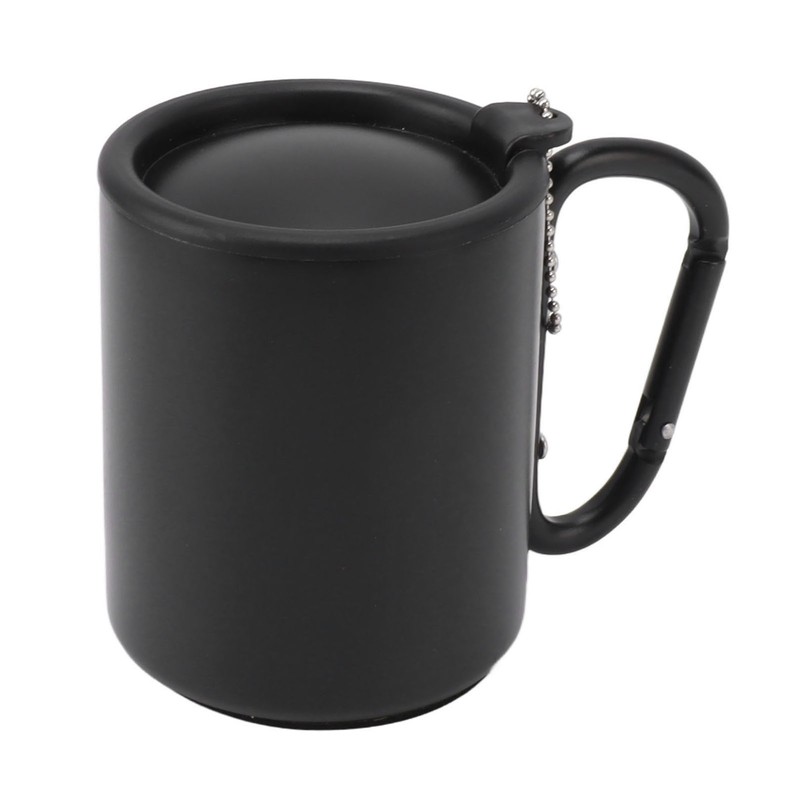 Stainless Steel Water Cup Double Layers Slip Resistant Practical Insulated