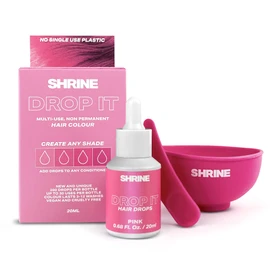 SHRINE Drop It Semi-Permanent Hair Dye Drops Pink 20ml