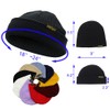 KNITDAY - Gorro corto de punto de pesca con diseño
