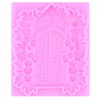 ZiXiang Gothic Window Door Silicone Molds Castle Door Fondant Mold