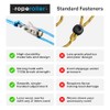 Roperoller Heavy-Duty Rope Tightening Tool & Tensioner 6-Pack